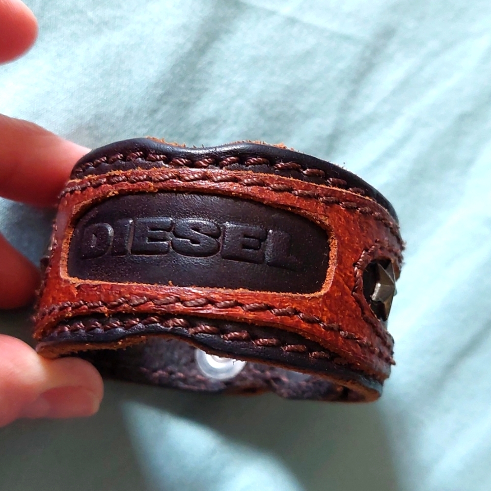 Diesel snap bracelet